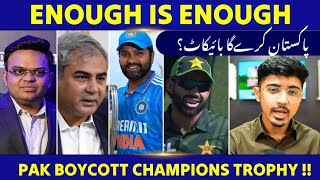 Loud and Clear stance of Pak Government and Pcb on Champion Trophy after India refuse [upl. by Airbmak]