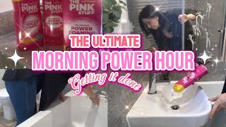 Power hour clean with me speed cleaning UK cleaning motivation [upl. by Doubler]