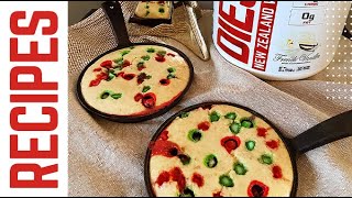 Christmas Protein Skillet Cookie Recipe [upl. by Ahselef]