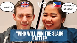 Filipino vs British Slang Battle—Who’s Your Bet to Win 😱😂 [upl. by Drahsir625]