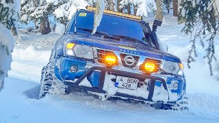 Nissan Patrol 30 M57 350 Ps Extreme Off Road amp Mitsubishi L200 [upl. by Snevets]