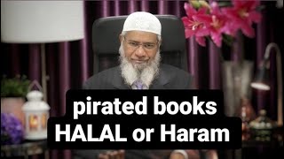 Pirated copy of books HALAL OR HARAM Dr Zakir Naik [upl. by Tedie736]