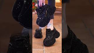 Black Shoes ✅ Best Shoes For Women runningshoes bestshoes bestfootwear fashion sheshoe shorts [upl. by Tra254]