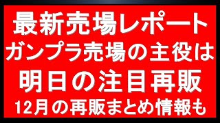 【最新】ガンプラ売場最新在庫レポ。今の売場の主役は・・？宇宙世紀HGUCもありました。明日の注目再販情報、プレバン最新情報に宇宙世紀祭りな12月再販最新情報も！ [upl. by Aisak]