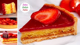 Crostata di Fragole 🍓 e Frangipane 😍 [upl. by Sink]