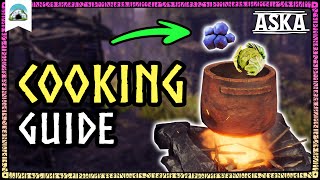 COOKING HOUSE Explained – How to Unlock Recipes amp Prepare for Winter  ASKA [upl. by Esya]