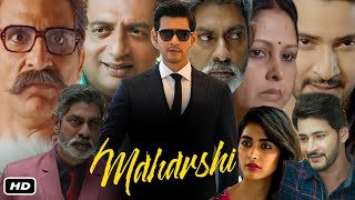 Maharshi Full Movie In Hindi Dubbed I Mahesh Babu I Pooja Hegde I Jagapathi Babu I facts Story [upl. by Eiraminot]