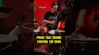 WHICH GROOVE DO YOU PREFER ⬇️ drums drummer drumcover drumming challenge nirvana [upl. by Godderd]