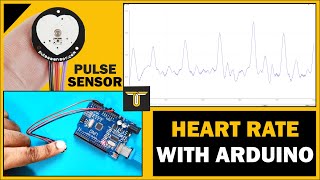 Arduino Based Heart Rate Monitor with Graph  Pulse Sensor Interfacing with Arduino [upl. by Casey]