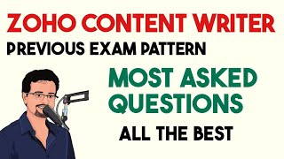 Zoho Content Writer Exam Pattern  Preparation  Frontlinesmedia [upl. by Denton]