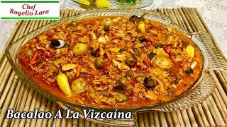 BACALAO A LA VIZCAÍNARECETA DELICIOSA [upl. by Hesler924]