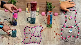 Satisfying Reverse Beads ASMR ♥️♥️♥️ 31 reverse asmr satisfying [upl. by Etnauj]