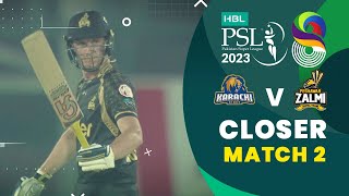 Closer  Karachi Kings vs Peshawar Zalmi  Match 2  HBL PSL 8  MI2T [upl. by Bella]