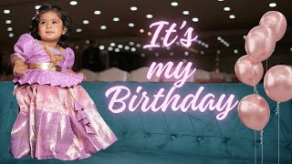 Varnika First Birthday Cinematic Video  JabiliDilipStories  India Series  TeluguVlogs [upl. by Langelo]