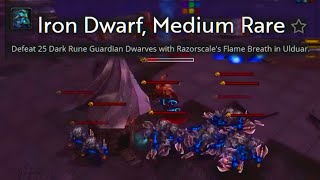 Iron Dwarf Medium Rare Achievement Guide  Level 70 Dragonflight [upl. by Libove193]