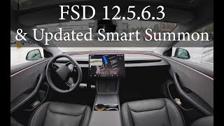 FSD 12563 amp Smart Summon  First Impressions [upl. by Nilerual112]