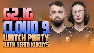 CLOUD 9 vs G2IG  TI WATCH PARTY WITH TEAM KUKUYS  TI 13 HIGHLIGHTS [upl. by Attenborough]