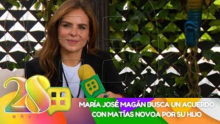 María José Magán busca un acuerdo con Matías Novoa  Programa 18 de septiembre 2024  Ventaneando [upl. by Izzy]