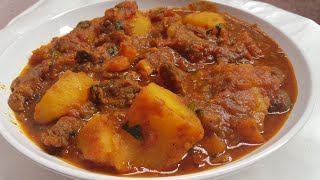 Mapishi rahisi sana na ya chap chap ya mchuzi wa nyama na viazi simple and fast beef stew recipe [upl. by Sido]