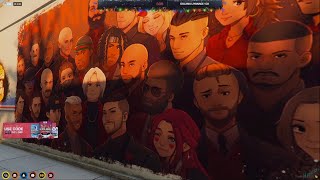 Chang Gang Reaction to their Mural  Nopixel 30 [upl. by Ahtebbat399]