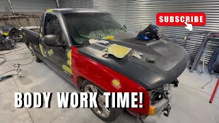 BODYWORK PROCESSES ON MY CATEYE SILVERDADO  VLOGMAS DAY 01 [upl. by Tooley]