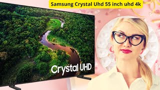 Samsung Crystal Uhd 55 Inch uhd 4k tv Review  Best 4K Smart TV 20242025 Features amp Performance [upl. by Idisahc]