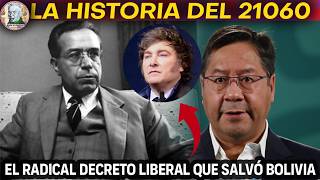 EL DECRETO LIBERAL QUE SALVÓ BOLIVIA HISTOIRA REAL DEL 21060  Alele en Bolivia [upl. by Azial]