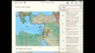 Look Inside The Zondervan Atlas of the Bible [upl. by Aiasi16]