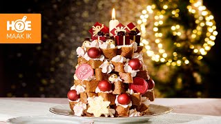 Panettone kerstboom met kerstchocolade [upl. by Ahsilaf570]