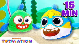 Super Baby Shark Marathon  Baby Sharks Big Show Toys  Toymation [upl. by Gerti]