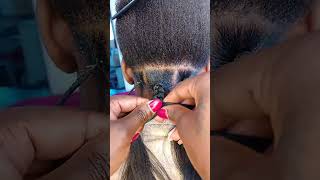 How To Start Protective Box Braids tranding reels hairstyle [upl. by Dyann85]