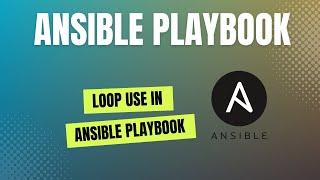 Loop Use In Ansible Playbook  Easy Way To Use Loop in Ansible playbook  Ansible Tutorial [upl. by Domenico423]