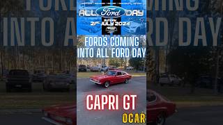 Fords coming into all ford day CapCut allfordday allfordday2024 willowbankraceway fordfalcon [upl. by Novat]