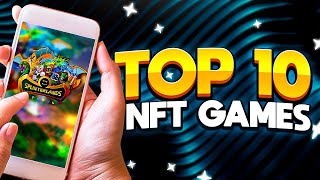 Top 10 Best NFT Crypto Games on mobile [upl. by Skurnik]