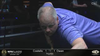 Gabe Owen vs Ian Costello  2019 WPA Players Championship [upl. by Grimaldi564]