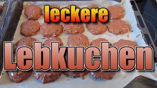 Lebkuchen backen Kartoffellebkuchen Weihnachten [upl. by Yelyah]