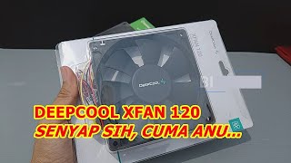 Full Review Kipas PC DeepCool XFAN 120 PWM Molex 12 CM [upl. by Acirred]