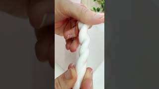 How to Condition Cernit Translucent Polymer Clay Easily claycreations claytip handmade clayideas [upl. by Adnana801]