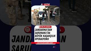 Jandarmadan Saruhanlı’da Büyük Kaçakçılık Operasyonu [upl. by Einafpets437]