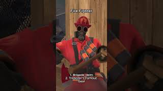 TF2 Pyro Cosmetics tf2 teamfortress2 [upl. by Ev969]