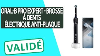 Avis Brosse Dents Électrique Éliminant 100 De La Plaque Dentaire OralB [upl. by Linder236]