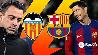 Xavi comes out fighting ahead of Valencia vs Barcelona [upl. by Welker]