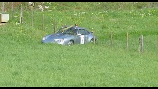 Benacus Rally 2024 SAFETY CAR CRASH mistake [upl. by Iralam]