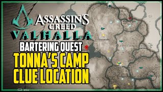 Explore Tonnas Camp for Clues Assassins Creed Valhalla [upl. by Aynwad]