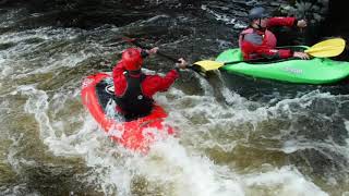 River Lune  Sedbergh  Kayaking Grade 23 [upl. by Erminia]