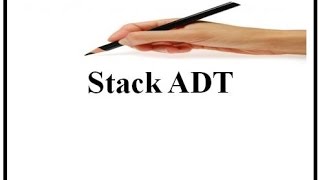 Stack ADT [upl. by Ardnuyek]