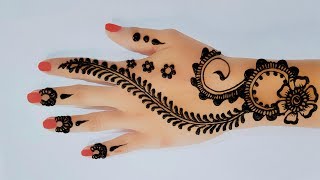 Latest Mehndi Design  Simple Mehandi Step Step by Guidance amp [upl. by Asyal777]