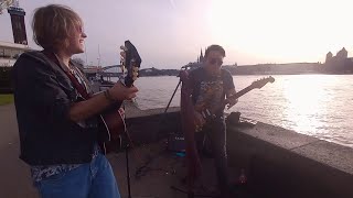 Max N Cesar  All Along The Watchtower Live Busking allalongthewatchtower busking cologne [upl. by Oicanata]