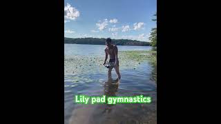 Lily pad gymnastics [upl. by Aisetra]