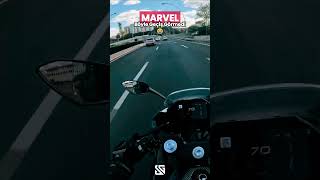 Hazır Şabloncular Gelir Şimdi 😄 motorcycle marvel edit drive cfmoto 250sr [upl. by Kresic]